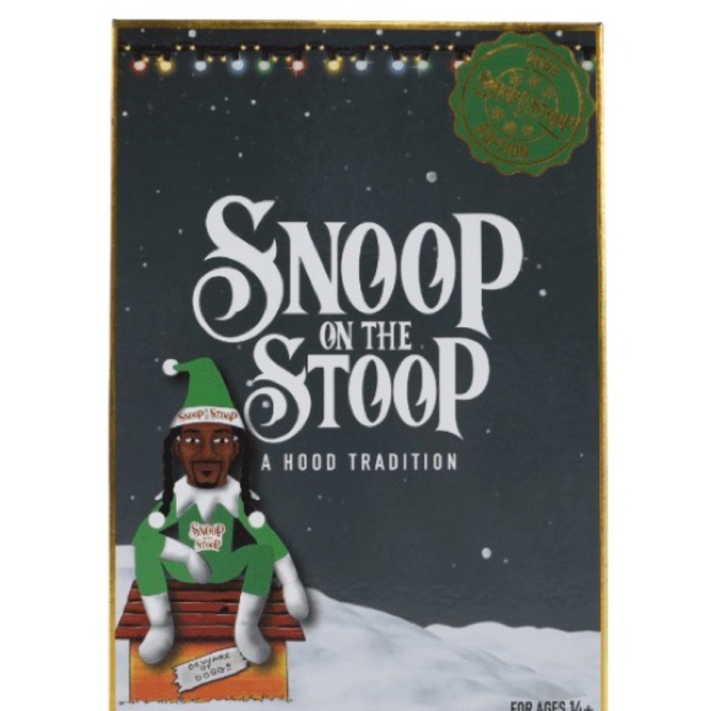 NWT Snoop Dogg 10.5" Snoop on the Stoop Holiday Doll